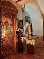 Ночная Божественная литургия на Успение Пресвятой Богородицы